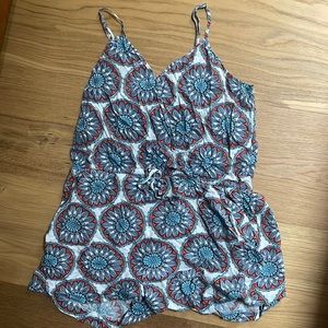 banana republic summer romper